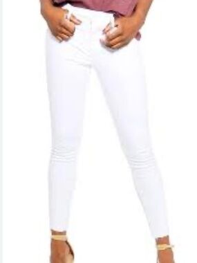 NWT Spanx white High-Waist Skinny Jeans